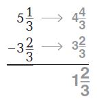 Go Math Grade 4 Answer Key Chapter 7 Add and Subtract Fractions Common Core - New Page No. 433 Q 1
