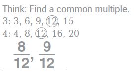 Go Math Grade 4 Answer Key Homework Practice FL Chapter 6 Fraction Equivalence and Comparison Common Core - Fraction Equivalence and Comparison img 5