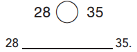 Go Math 1st Grade Answer Key Chapter 7 Compare Numbers 7.3 3