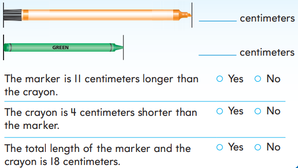 Go Math Answer Key Grade 2 Chapter 9 Length in Metric Units rt 6