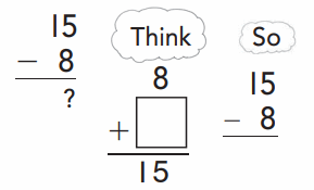 Go Math Grade 1 Answer Key Chapter 4 Subtraction Strategies 40