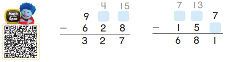 Go Math Grade 2 Answer Key Chapter 6 3-Digit Addition and Subtraction 6.9 17