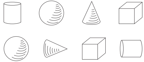 Go Math Grade K Answer Key Chapter 10 Identify and Describe Three-Dimensional Shapes 10.2 3