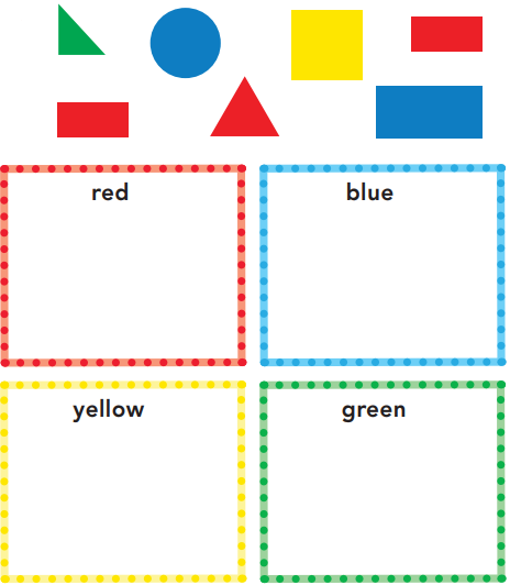 Grade K Go Math Answer Key Chapter 12 Classify and Sort Data 12.1 2