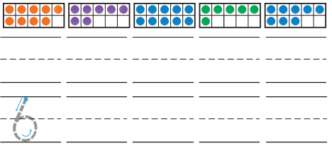 Grade K Go Math Answer Key Chapter 4 Represent and Compare Numbers to 10 4.4 5