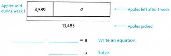 Texas Go Math Grade 4 Lesson 11.2 Answer Key Multi-Step Subtraction Problems 1