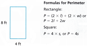 Texas Go Math Grade 4 Lesson 12.3 Answer Key Model Perimeter Formulas 7