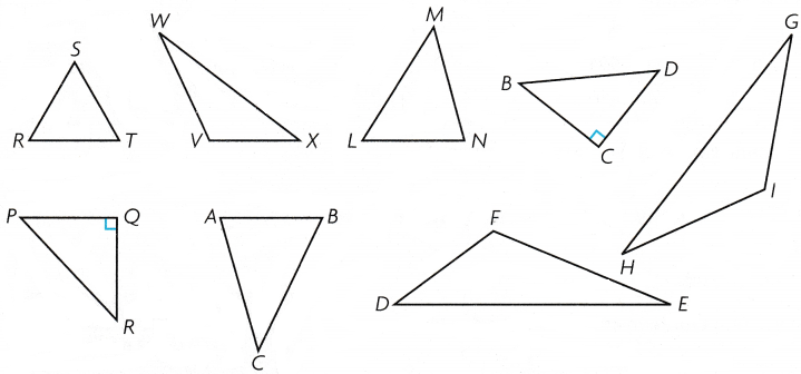 Texas Go Math Grade 4 Lesson 13.2 Answer Key Classify Triangles 6