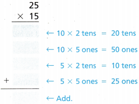 Texas Go Math Grade 4 Lesson 8.6 Answer Key Choose a Multiplication Method 1