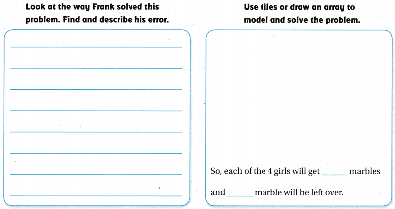 Texas Go Math Grade 4 Lesson 9.1 Answer Key Remainders 6