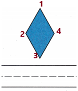 Texas Go Math Grade 1 Lesson 14.2 Answer Key Attributes of Two-Dimensional Shapes q18.1