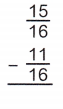 McGraw Hill Math Grade 5 Chapter 6 Lesson 4 Answer Key Subtracting Fractions with Like Denominators 20