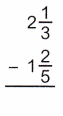 McGraw Hill Math Grade 5 Chapter 6 Lesson 8 Answer Key Subtracting Mixed Numbers with Unlike Denominators 34