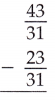 McGraw Hill Math Grade 6 Chapter 6 Lesson 6.4 Answer Key Subtracting Fractions with Like Denominators 2