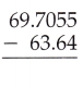 McGraw Hill Math Grade 8 Lesson 8.2 Answer Key Subtracting Decimals 11
