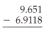 McGraw Hill Math Grade 8 Lesson 8.2 Answer Key Subtracting Decimals 14